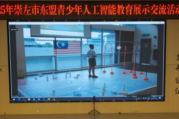 2025年崇左市中小学人工智能创新大赛暨东盟青少年人工智能教育交流活动圆满举行(图6)